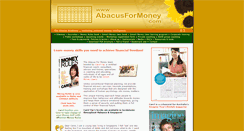 Desktop Screenshot of abacusformoney.com